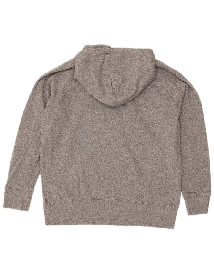 LEVI'S Ženska velika majica s kapuljačom s kapuljačom UK 10 Small Grey Flected