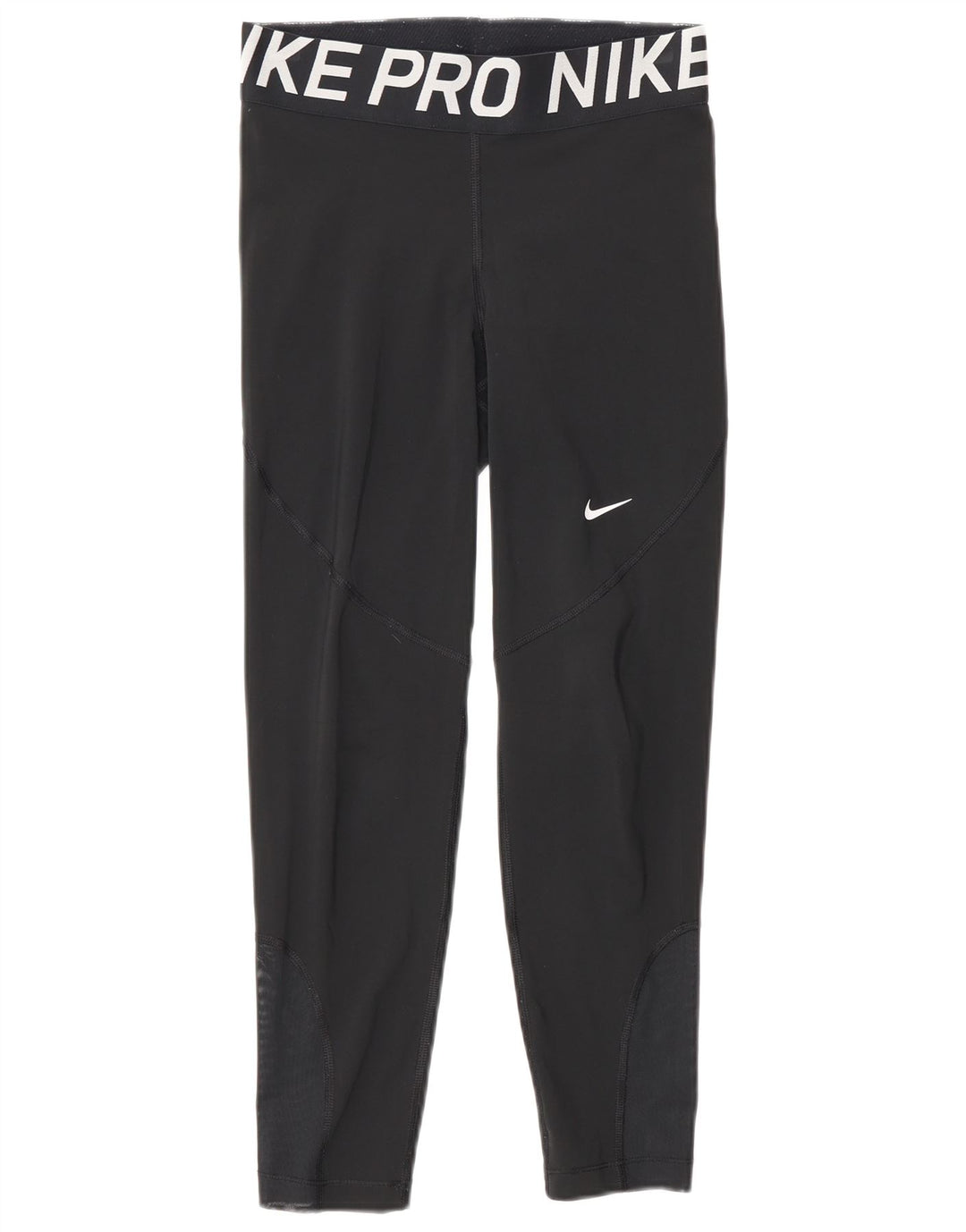 Nike Ženske grafičke tajice Male crne poliesterske sportske