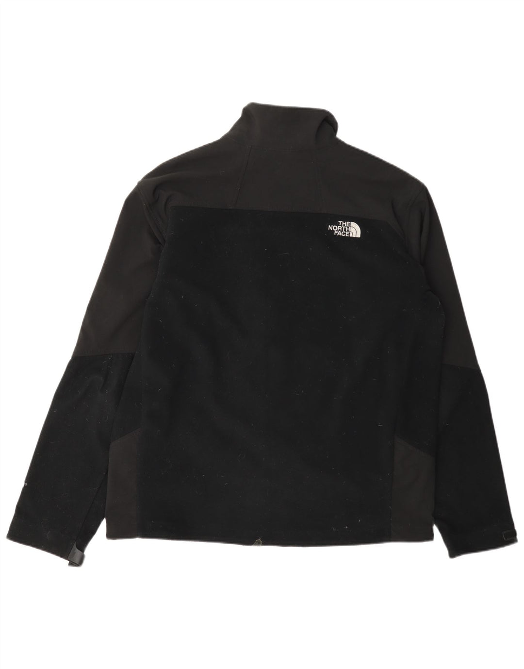 The North Face muška kišna jakna UK 40 veliki crni poliester u boji