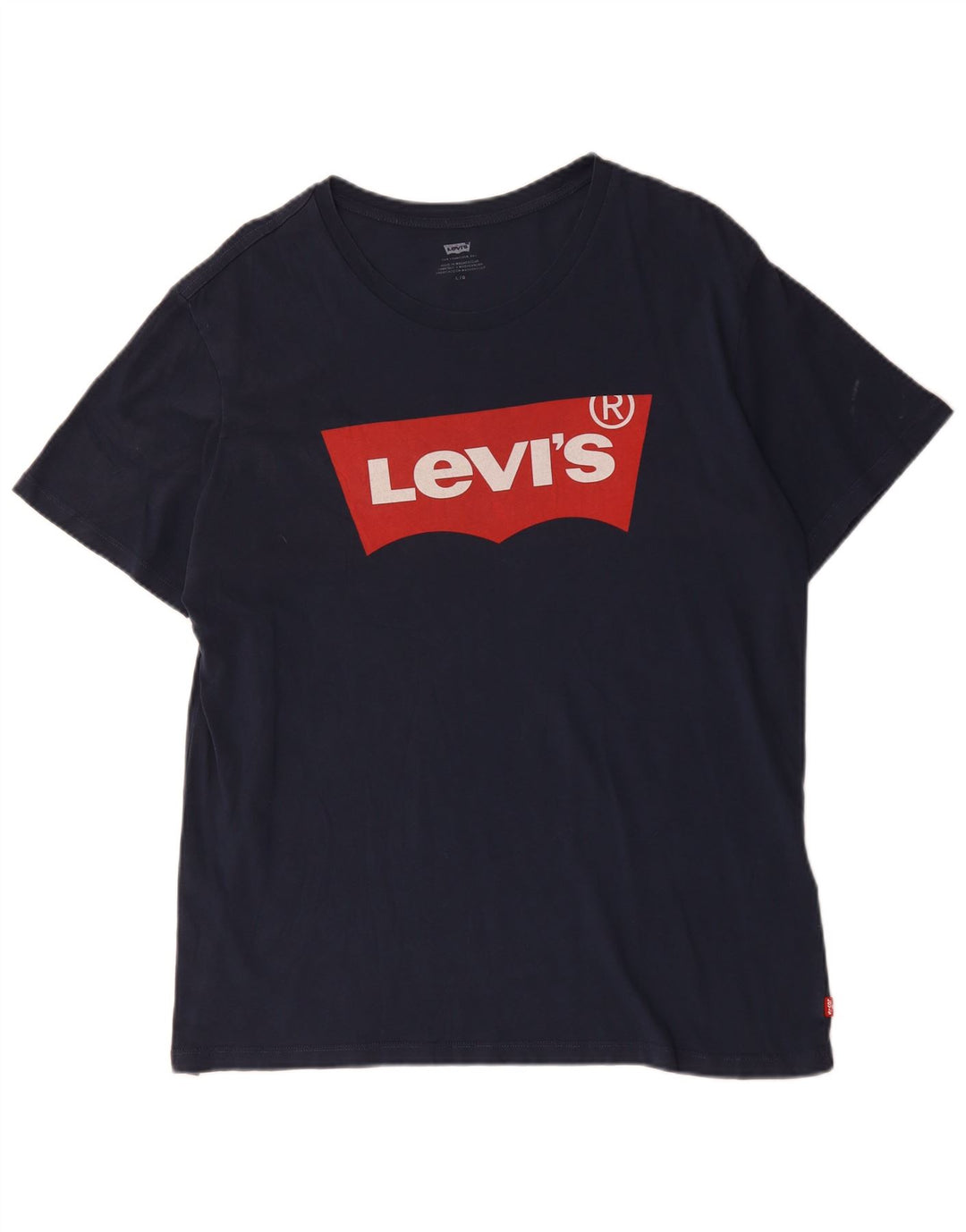 LEVI'S muška majica kratkih rukava s grafičkim motivima, veliki tamnoplavi pamuk