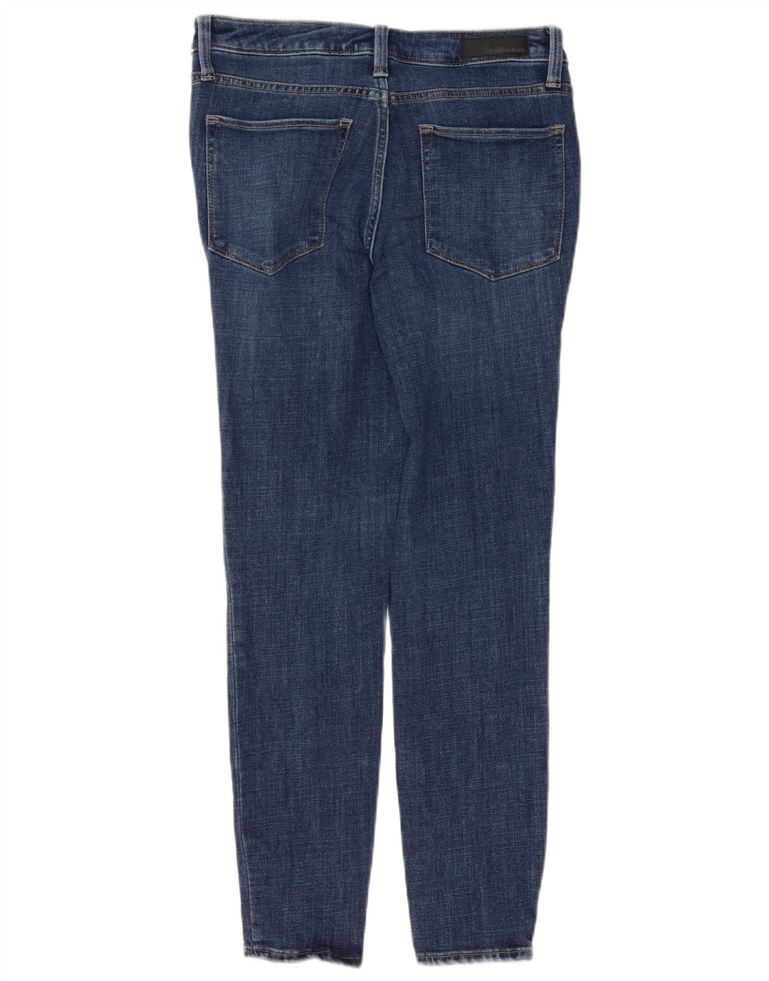 CALVIN KLEIN Ženske uske traperice US 8 Medium W30 L28 Plavi pamuk