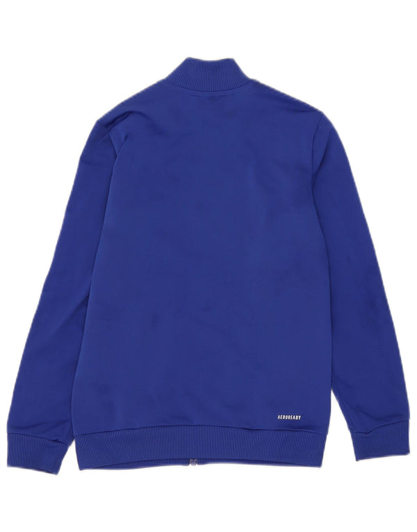Adidas Boys Aeroready Gornja jakna trenirke 9-10 godina plave boje