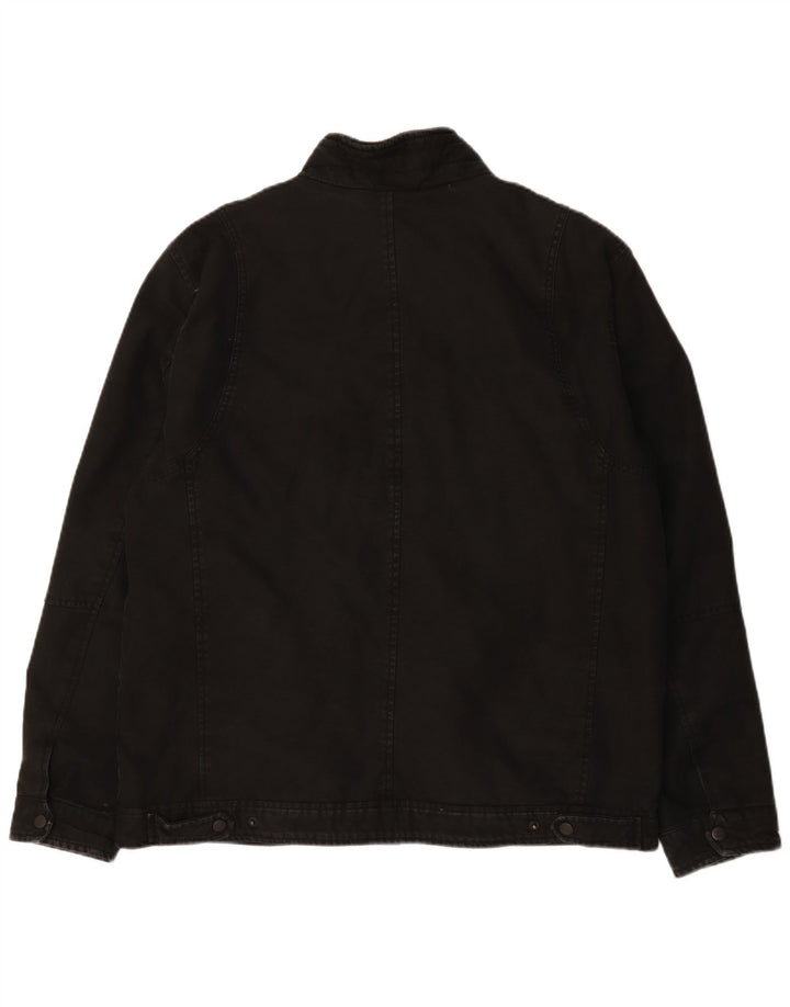 Levi's muška pomoćna jakna UK 42 XL crni pamuk