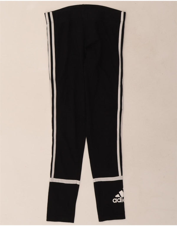 Adidas ženske grafičke tajice UK 12/14 srednje crne