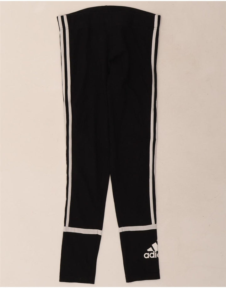 Adidas ženske grafičke tajice UK 12/14 srednje crne