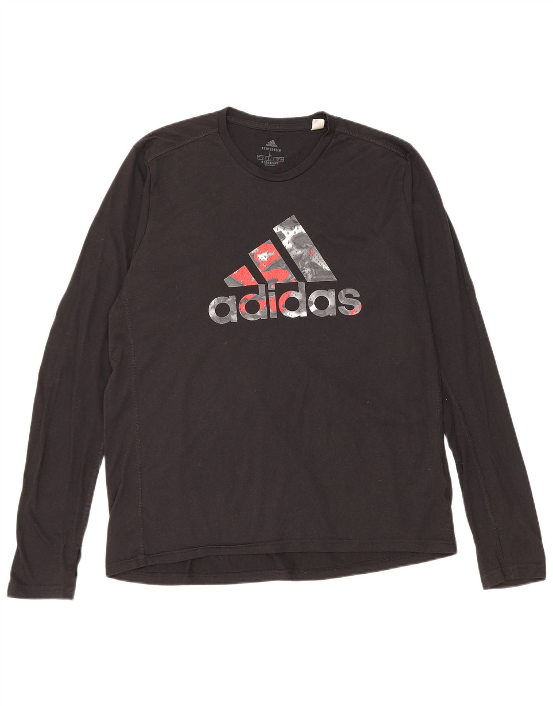 Adidas muška Aeroready majica dugih rukava, veliki crni poliester