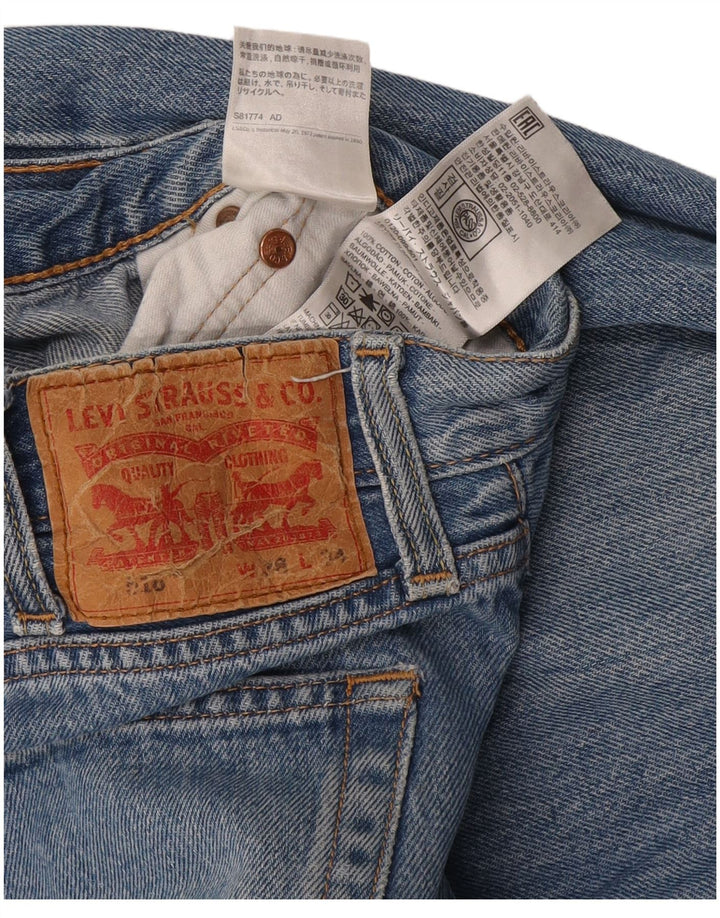 Levi's muške 516 ravne traperice W28 L34 plavi pamuk