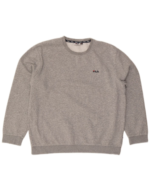 Fila muški džemper 2XL sivi flekasti pamuk