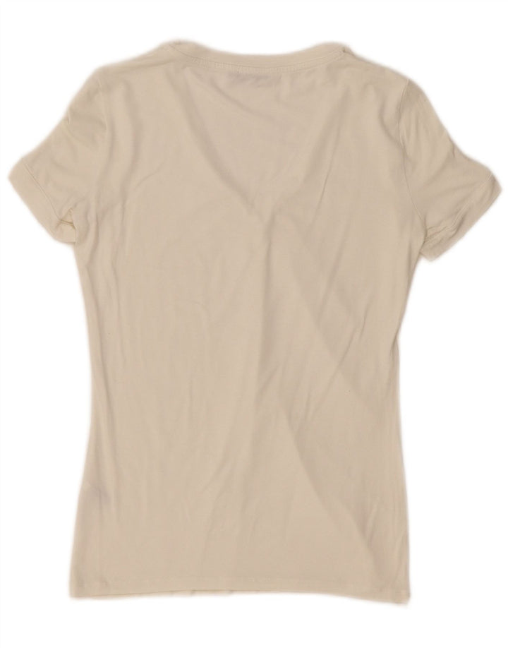 Marella Ženska majica kratkih rukava UK 10 Small Off White