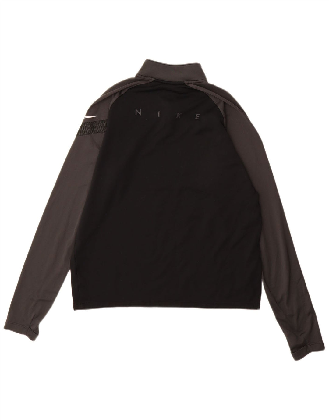 Nike Dri Fit Pulover Trenirka Gornji dio Medium Black Colourblock Poliester