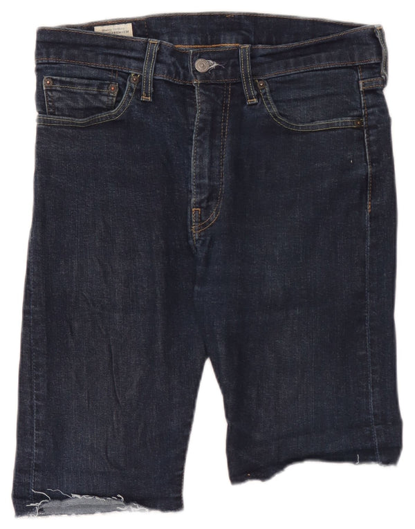 Levi's muške kratke traper hlače 510 W32 srednje tamnoplavi pamuk