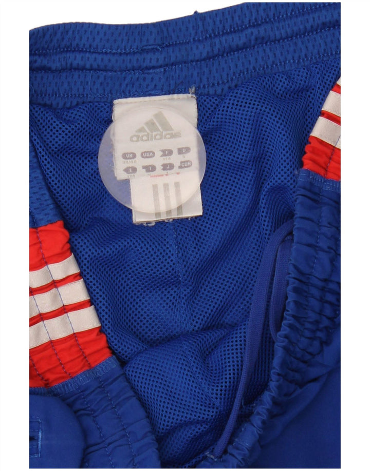 Adidas muške trenirke Hlače Joggers Medium Blue Colourblock Poliester