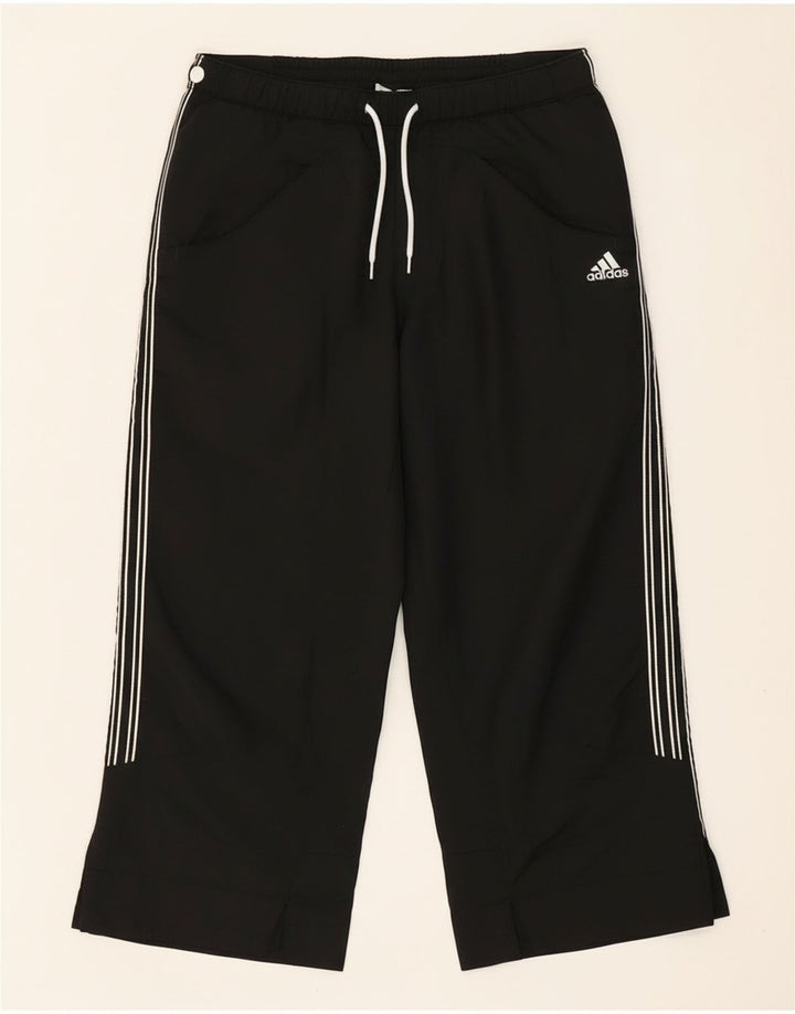 Adidas Ženske Capri Trenirke otporne na klimu UK 10 Male crne