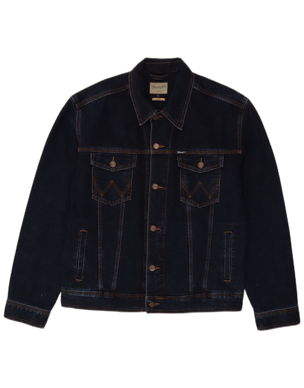 Wrangler muška traper jakna UK 42 XL tamnoplavi pamuk