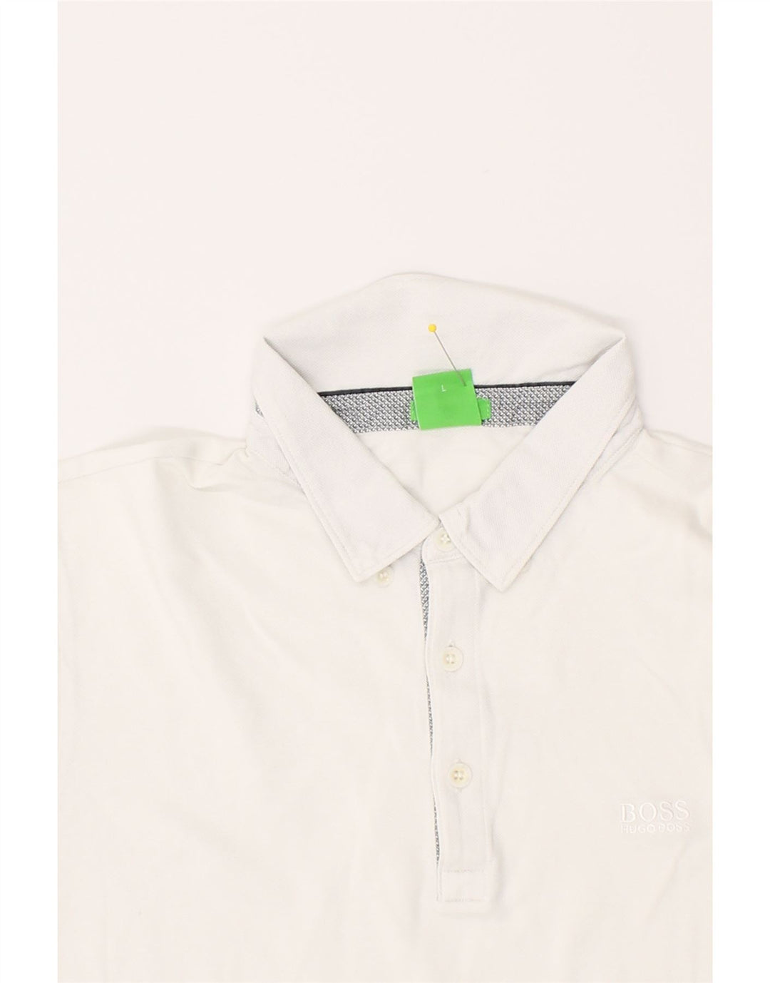 HUGO BOSS Muška polo majica standardnog kroja Velika bijela