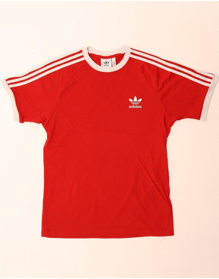 Adidas muška majica kratkih rukava Srednje crveni pamuk