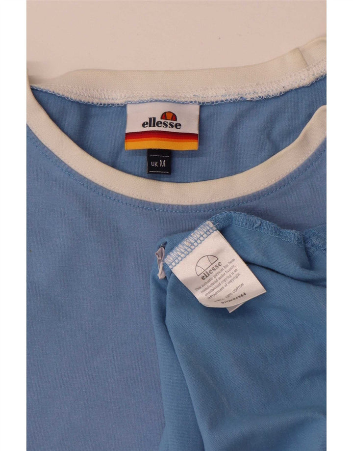 Muška majica kratkih rukava Ellesse Srednje plavi pamuk