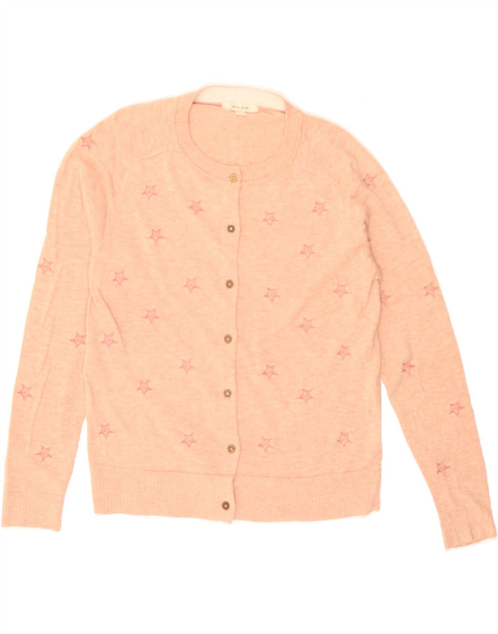 WHITE STUFF Womens Oversized Cardigan Sweater UK 8 Small Pink Vintage White Stuff and Second-Hand White Stuff from Messina Hembry 