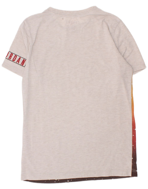 Gornja majica kratkih rukava Jordan Boys Graphic T-Shirt 12-13 Year Large Off White Colourblock