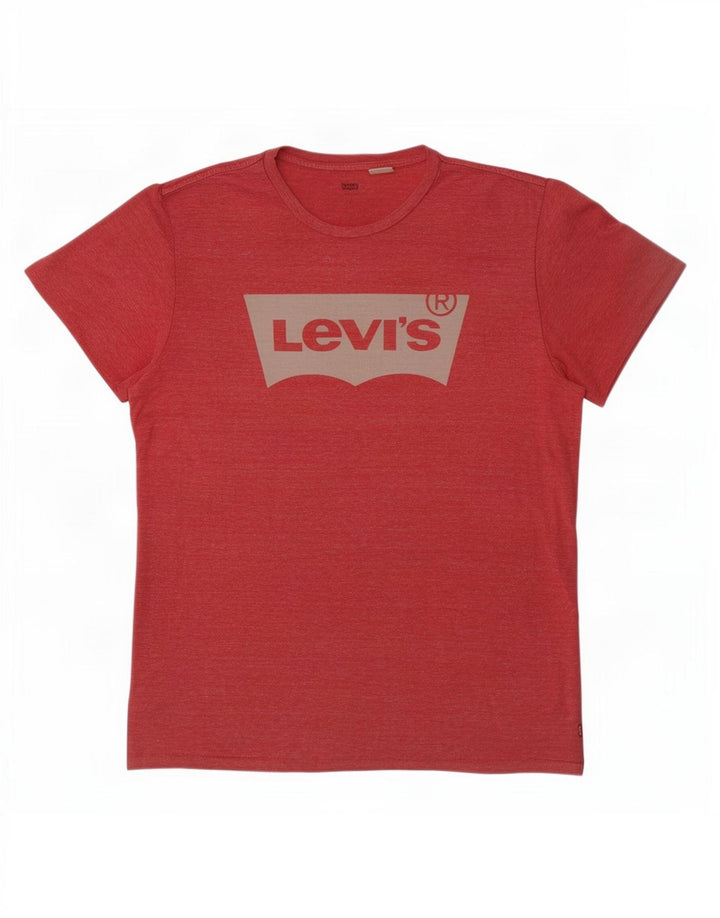 Levi's muška majica kratkih rukava s velikim crvenim flekama