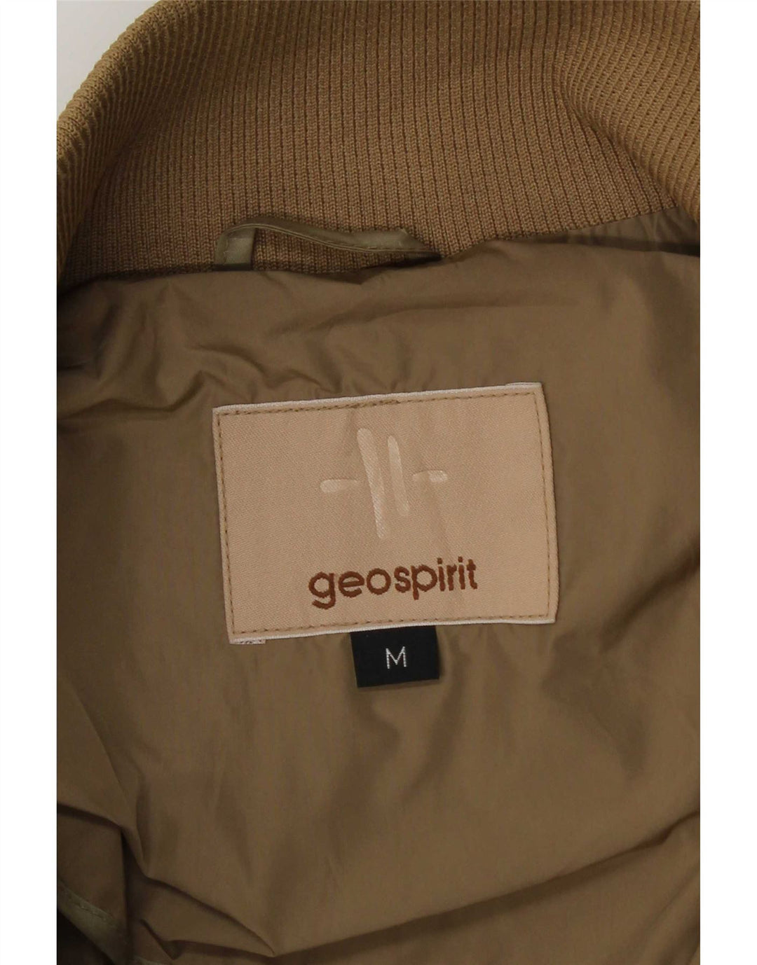 Muška bomber jakna Geo Spirit UK 38 Srednje bež
