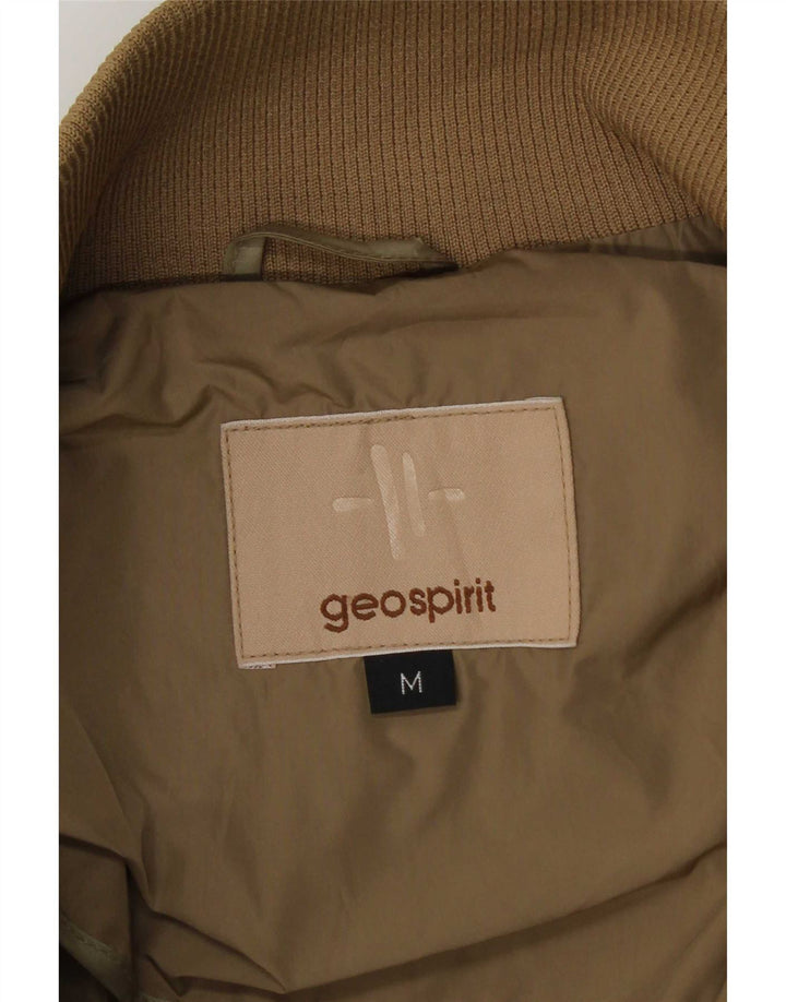 Muška bomber jakna Geo Spirit UK 38 Srednje bež
