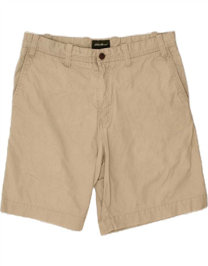 EDDIE BAUER Mens Chino Shorts W36 Large Beige Cotton Vintage Eddie Bauer and Second-Hand Eddie Bauer from Messina Hembry 