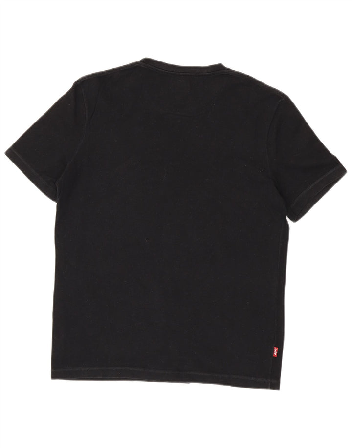 LEVI'S ženska majica kratkih rukava UK 12 srednje crni pamuk