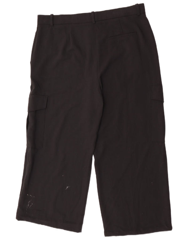 Marks & Spencer ženske kratke kratke kargo hlače UK 18 XL W38 L25 crne