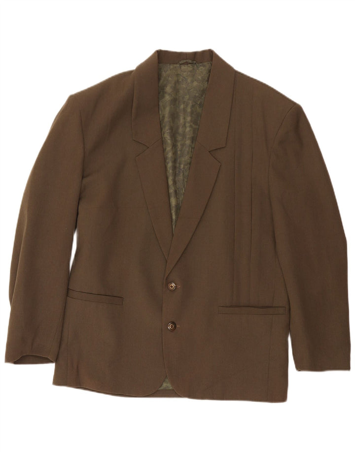 Vintage muška jakna sa 2 gumba UK 38 srednje kaki klasična