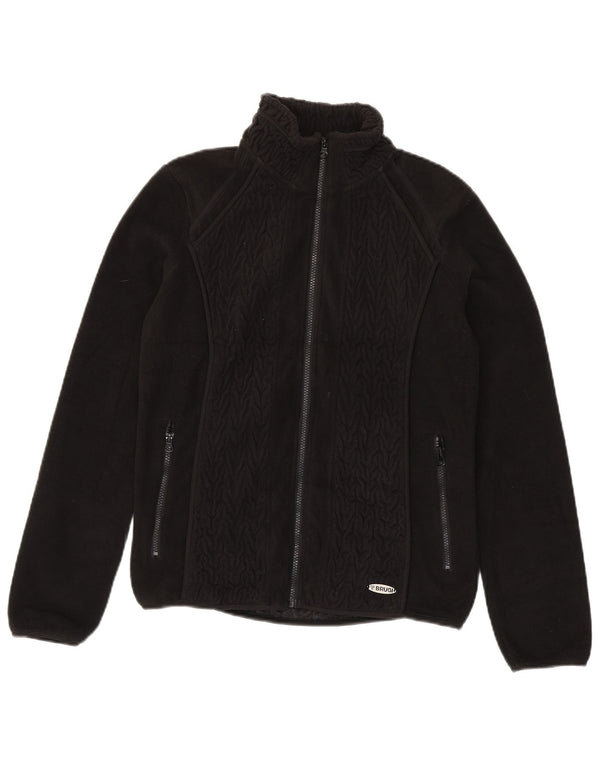 Brugi ženska jakna od flisa UK 14 veliki crni poliester