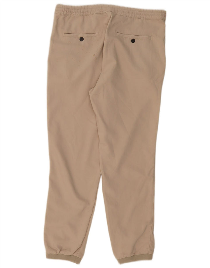 ZARA muške joggers chino hlače srednje veličine W32 L28 bež poliester