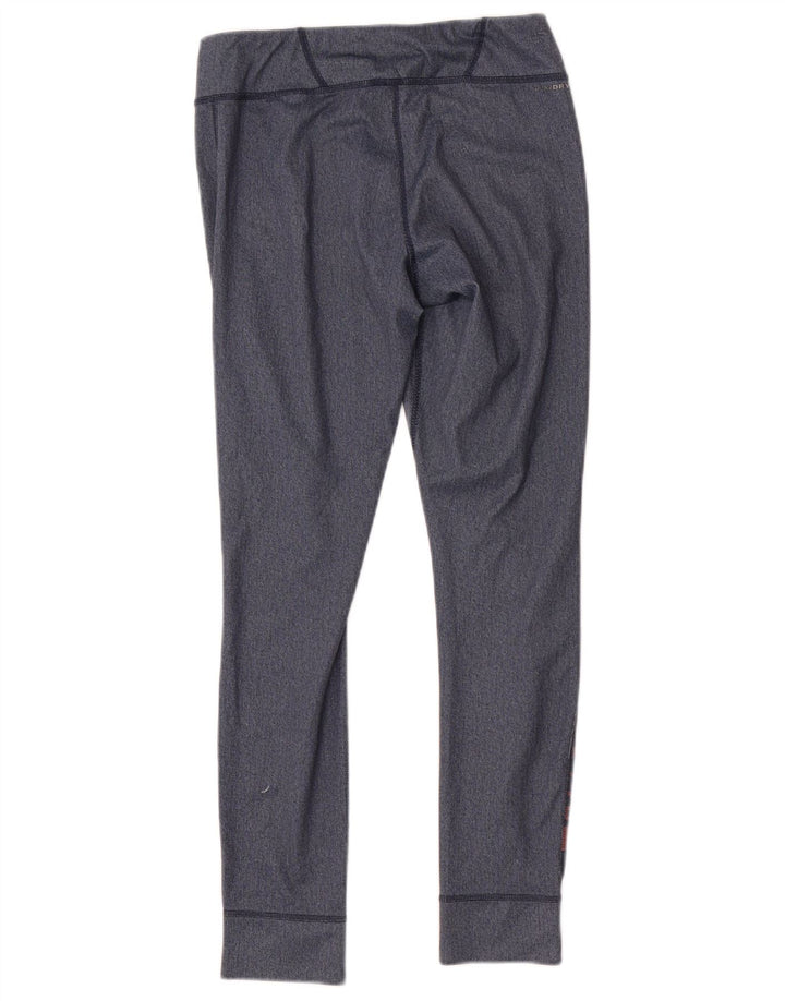 Reebok ženske grafičke tajice UK 8/10 male tamnoplave