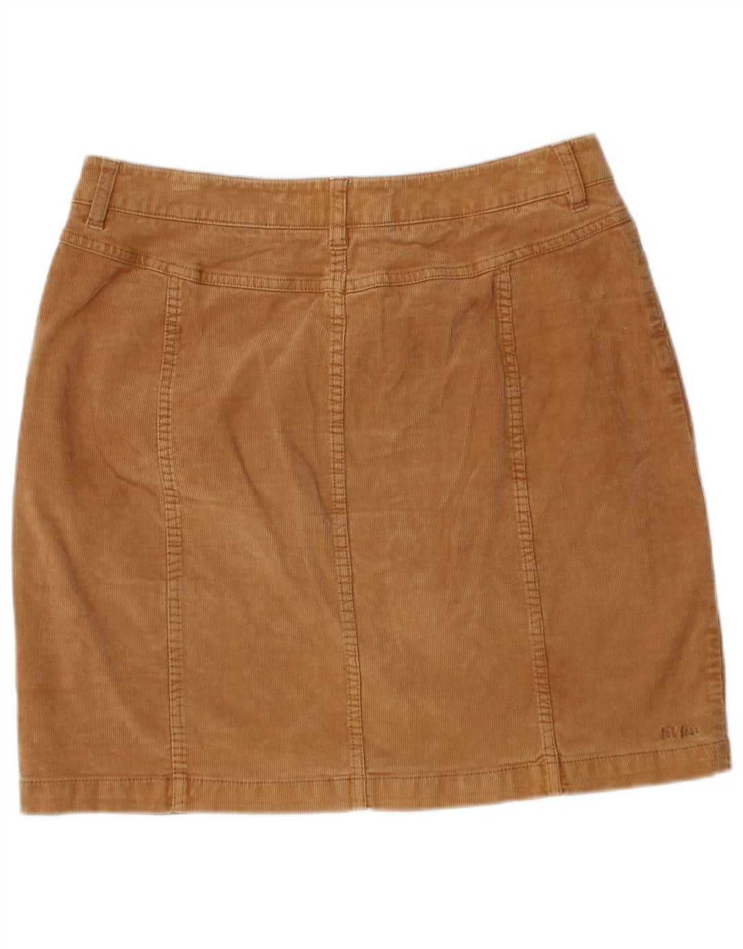 FAT FACE Ženska suknja od samta UK 10 Mala W30 Bež pamuk