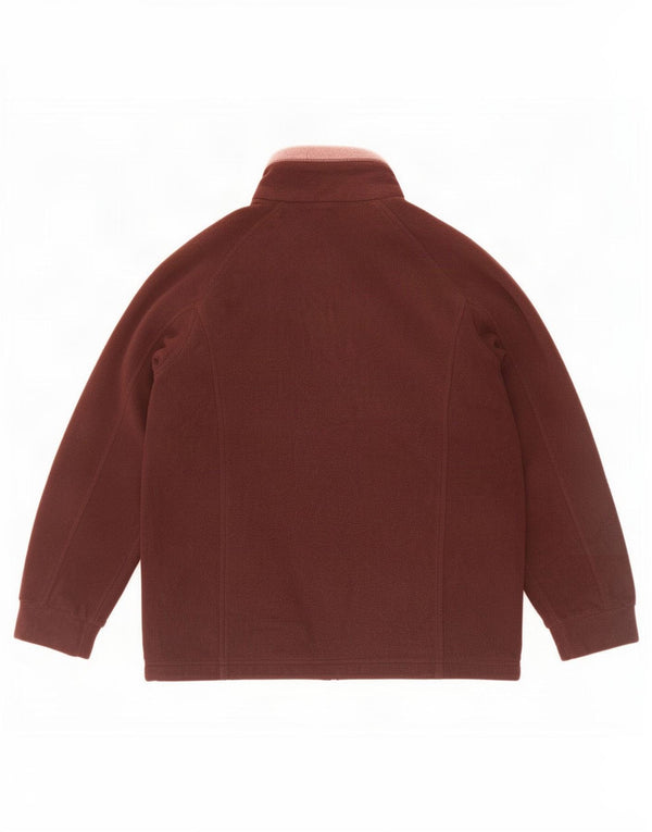 Marks & Spencer ženska jakna od flisa UK 10 Small Brown Colourblock