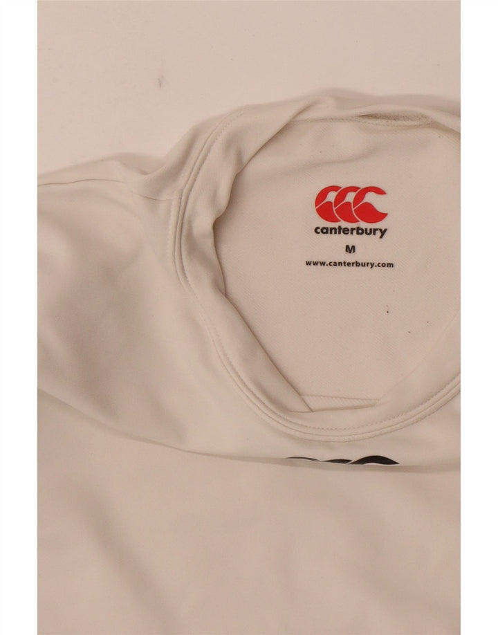 Canterbury ženska majica dugih rukava s grafičkim motivima UK 12 Srednje bijela