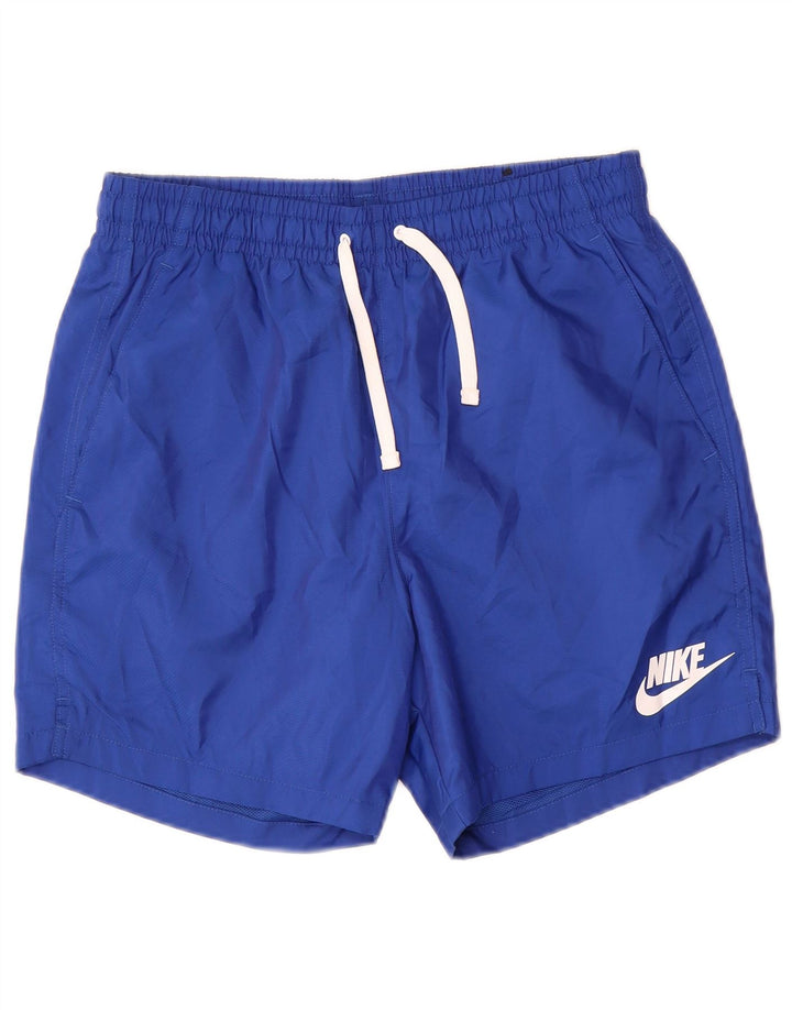 Nike muške kupaće kratke hlače male plave boje od poliestera