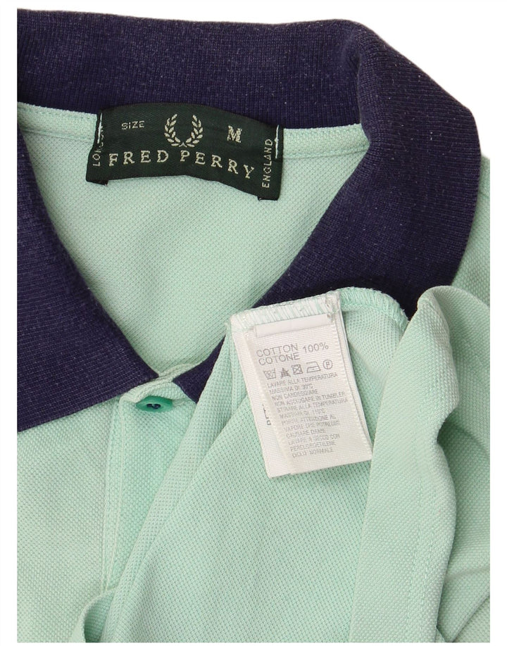 FRED PERRY Muška polo majica srednje zelene pamučne boje