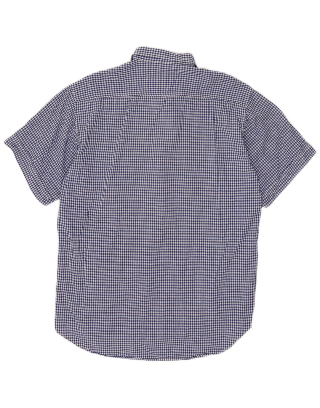 BENETTON muška majica kratkih rukava XL plava gingham
