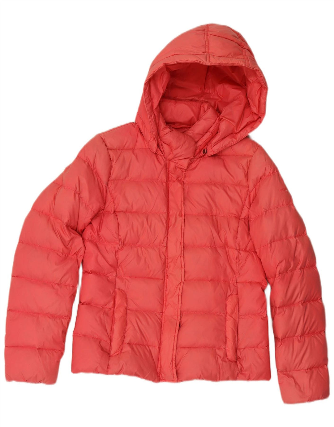 Woolrich ženska podstavljena jakna s kapuljačom UK 10 Mala ružičasta poliamidna