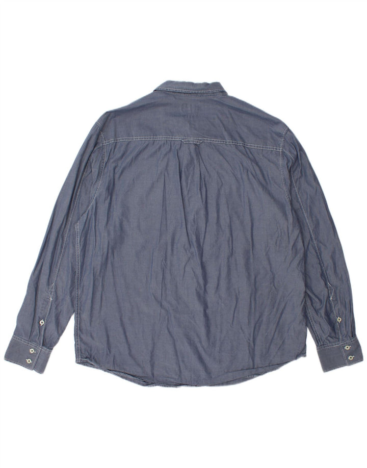 Tommy Bahama muška moderna košulja XL plavi liocel