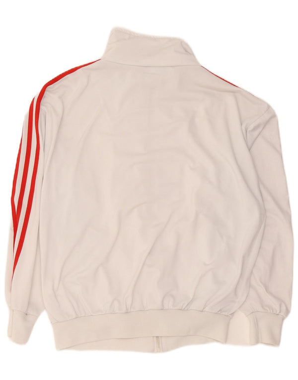 Adidas muška trenirka široka gornja jakna UK 34/36 Mala bijela