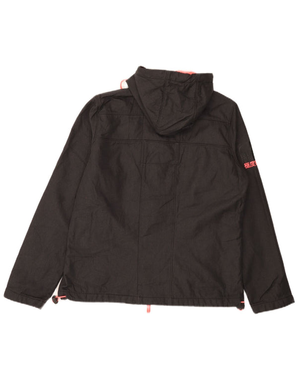 SUPERDRY ženska jakna Windtrekker vjetrovka s kapuljačom UK 18 XL siva