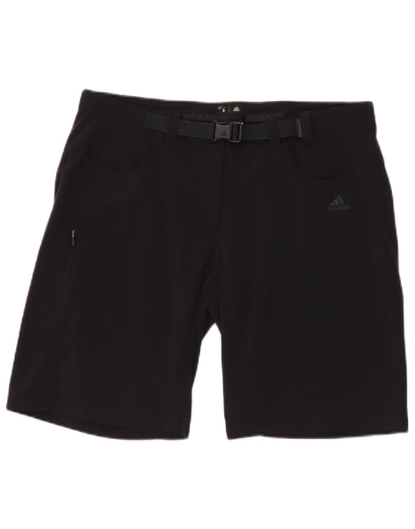Adidas ženske kargo kratke hlače UK 16 Large W34 crni najlon