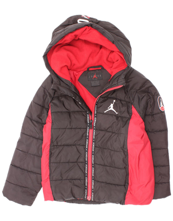 Jordan Boys Graphic Hooded Podstavljena jakna 6-7 godina velika crna boja