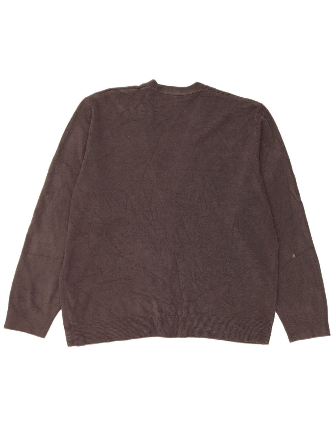 Marks & Spencer muški kardigan pulover 2XL sivi akril