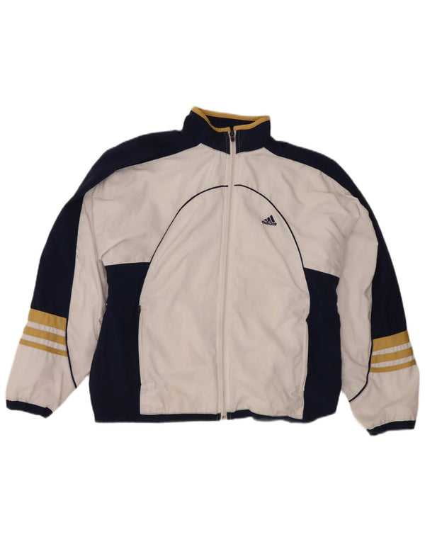 Adidas ženska trenirka gornja jakna UK 14 Large White Colourblock