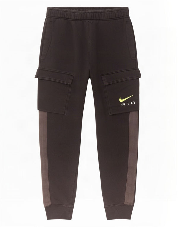 Nike muške kargo trenirke hlače Joggers srednje crne boje, pamuk
