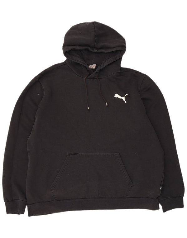 Puma muška majica s kapuljačom XL crni pamuk
