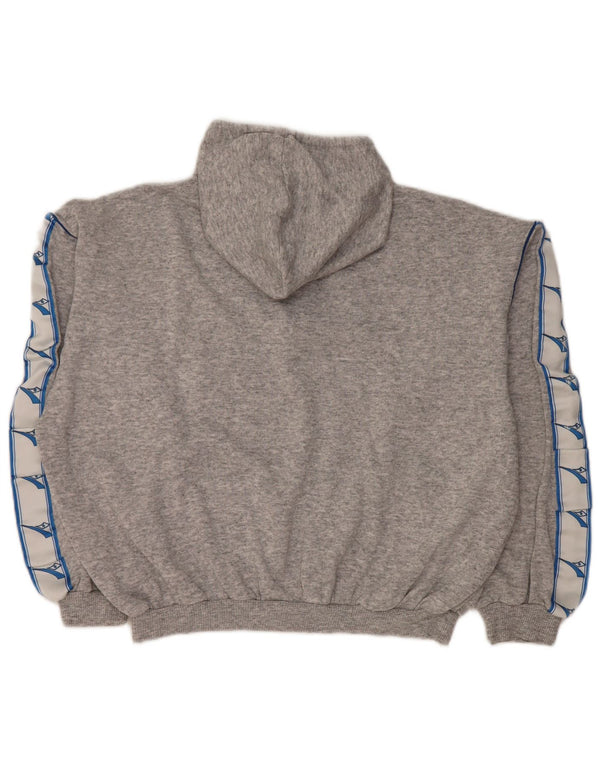 DIADORA Ženska prevelika majica s kapuljačom s kapuljačom UK 12 srednje siva